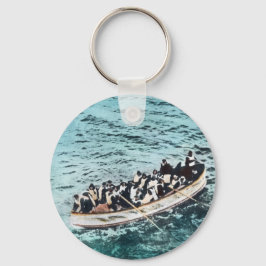 Titanic Survivors in Lifeboats Vintage Sleutelhanger