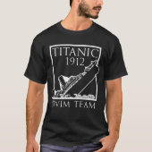 Titanic Swim Team 1912 T-shirt (Voorkant)