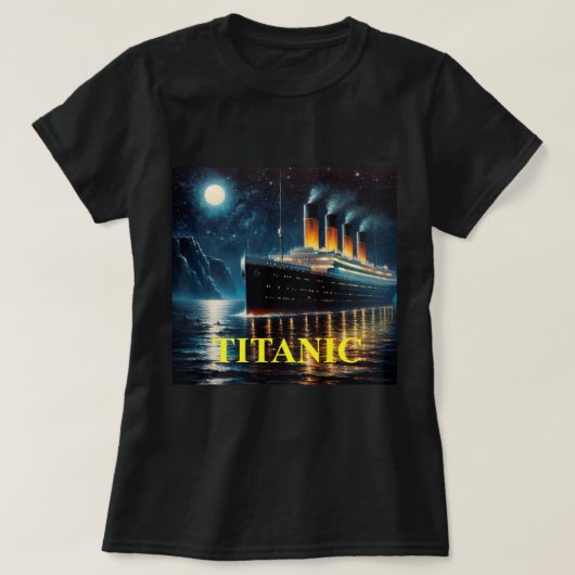 Titanic T-shirt (Design voorkant)