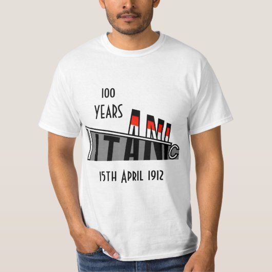 Titanic T-shirt (Voorkant)