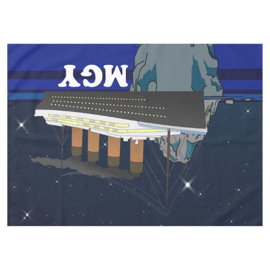 Titanic Tafelkleed (Voorkant (Horizontaal))