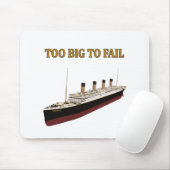 Titanic te groot om te falen muismat (Met muis)