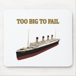 Titanic te groot om te falen muismat