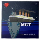 Titanic Tegeltje (Voorkant)