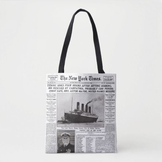 Titanic Tote Bag (Voorkant)