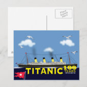 Titanic Tragedy Jubileum Briefkaart (Voorkant / Achterkant)