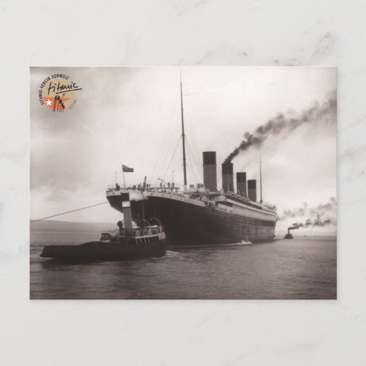 Titanic-Verein Schweiz Postkarte 01 Briefkaart (Voorkant)