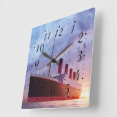 Titanic Vierkante Klok (Hoek)