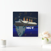 Titanic Vierkante Klok (Huis)