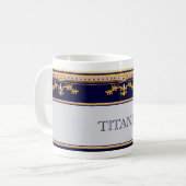 Titanic VIP-ontwerp aangepast voor bekertje Koffiemok (Voorkant links)