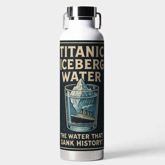 Titanic Water Bottle Waterfles (Voorkant)