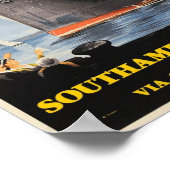  Titanic White Star Line Advertisement Poster (Hoek)