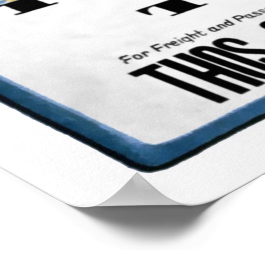 Titanic White Star Line Advertisement Poster (Hoek)