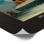 Titanic White Star Line Art Poster (Hoek)