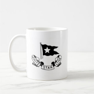 Titanic White Star Line Flag Koffiemok