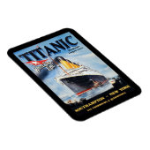 Titanic White Star Line - Grootste Schip ter Werel Magneet (Rechterzijde)