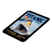 Titanic White Star Line - Grootste Schip ter Werel Magneet (Linkerzijde)