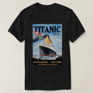 Titanic White Star Line - Grootste Schip ter Werel T-shirt