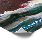 Titanic White Star Line Painting Poster (Hoek)