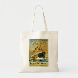 Titanic White Star Line promo-Poster Tote Bag