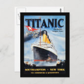 Titanic White Star Line - 's werelds grootste Line Briefkaart (Voorkant / Achterkant)