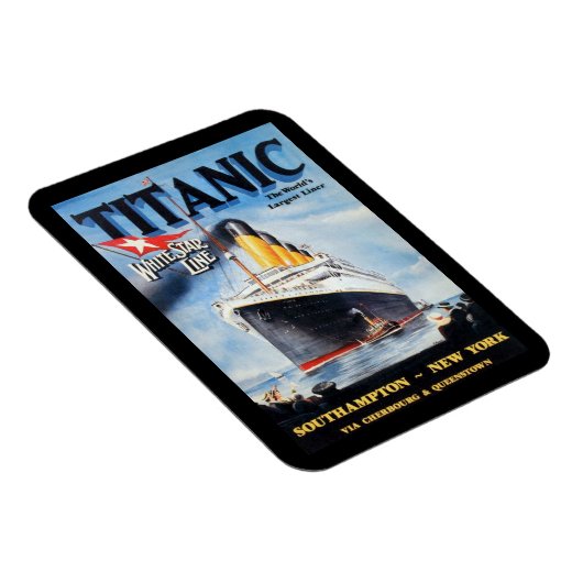 Titanic White Star Line - 's werelds grootste Line Magneet (Rechterzijde)