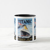 Titanic White Star Line - 's werelds grootste Line Mok (Midden)