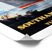 Titanic White Star Line - 's werelds grootste Line Poster (Hoek)