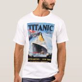 Titanic White Star Line - 's werelds grootste Line T-shirt (Voorkant)
