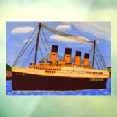 Titanic Window Cling  Raamsticker (Vel 3)
