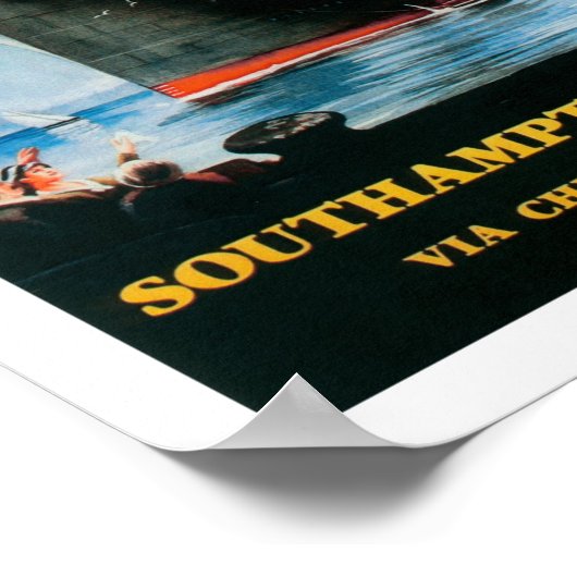 Titanic-World's grootste Liner! Poster (Hoek)