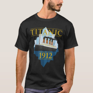 Titanic Zeilschip Cruiseschip 1912 T-shirt