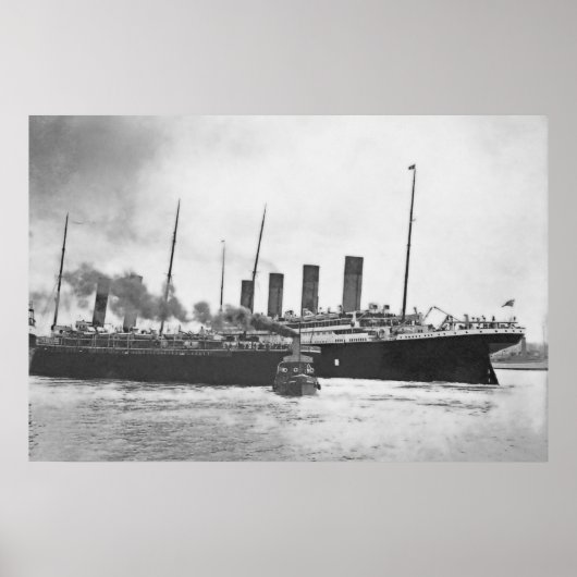 Titanic's Near Miss Poster (Voorkant)