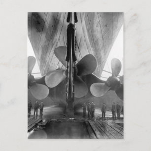 Titanic's schroeven briefkaart