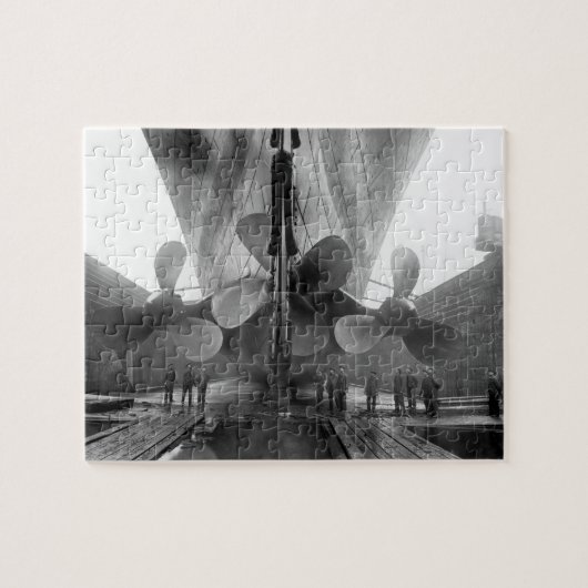 Titanic's schroeven legpuzzel (Horizontaal)