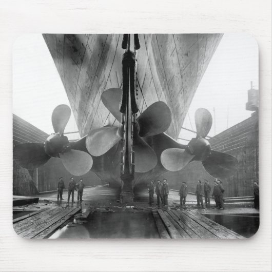 Titanic's schroeven muismat (Voorkant)