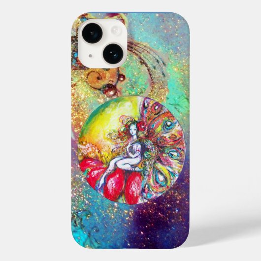 TITANIË / MAGISCHE BUTTERFLES PLANT IN GOUDE SPARK Case-Mate iPhone CASE (Achterkant)