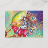 TITANIË / MAGISCHE BUTTERFLES PLANT IN GOUDE SPARK VISITEKAARTJE (Achterkant)