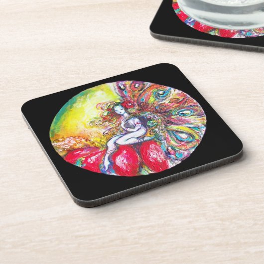 TITANIË OP DE RODE STROOM ONDERZETTER (Linkerzijde)