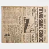 TITANIG FLEECE DEKEN (Voorkant (Horizontaal))