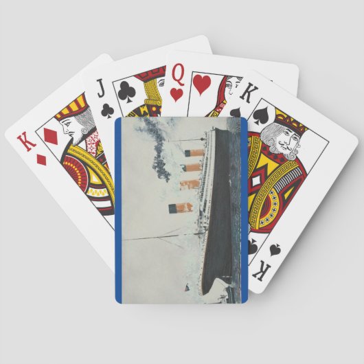 TITANIG POKERKAARTEN (Achterkant)