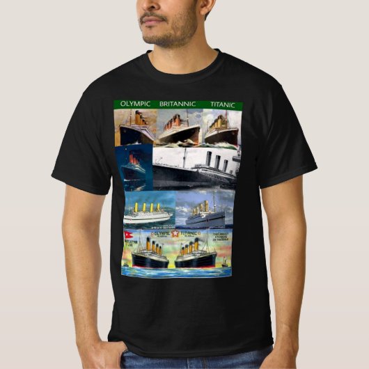titanisch, britaanzuur, olympisch, zussen t-shirt (Voorkant)
