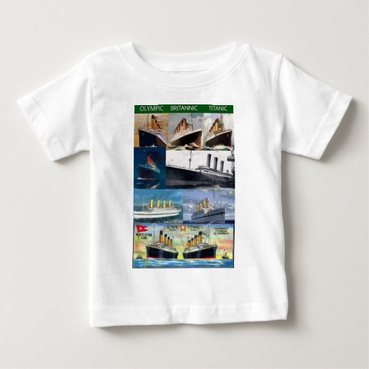 titanisch, britaanzuur, olympisch, zusters T-Shirt (Voorkant)