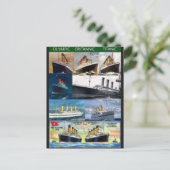 titanisch, britaanzuur, olympisch, zusters T-Shirt Briefkaart (Staand voorkant)