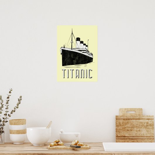 titanisch poster (Keuken)