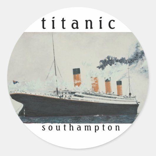 TITANISCHE STICKER (Voorkant)