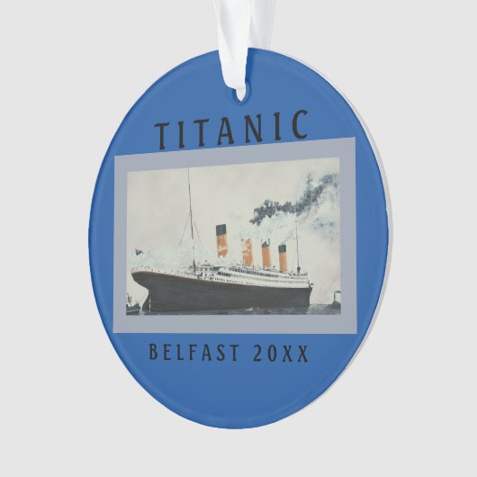 TITANISCHE Vintage Ornament (voorkant)