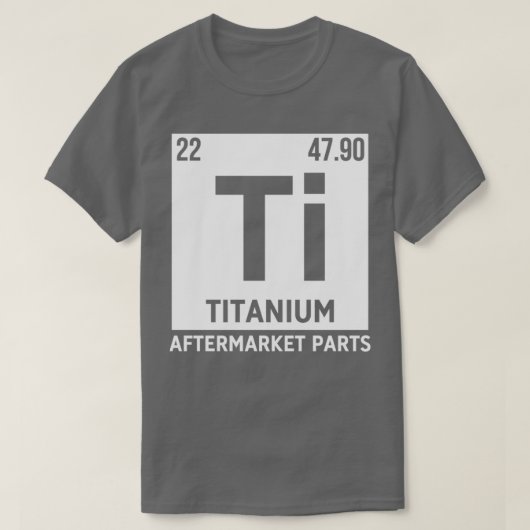 Titanium Aftermarket Parts Ti Element Joint Surger T-shirt (Design voorkant)