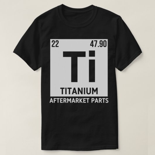 Titanium Aftermarket Parts Ti Element Joint Surger T-shirt (Design voorkant)