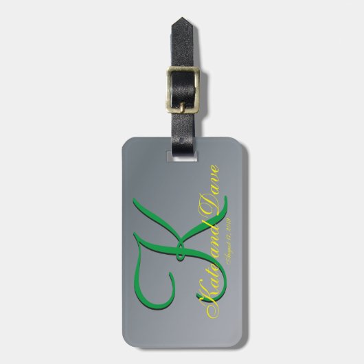 Titanium Best Fun Fab Bagagelabel (Voorkant verticaal)